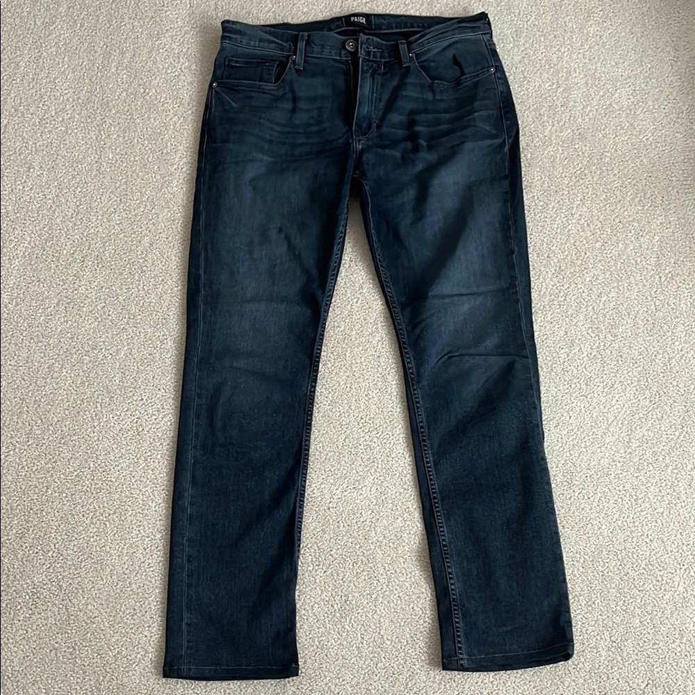 Men's Paige Dark Blue Jeans